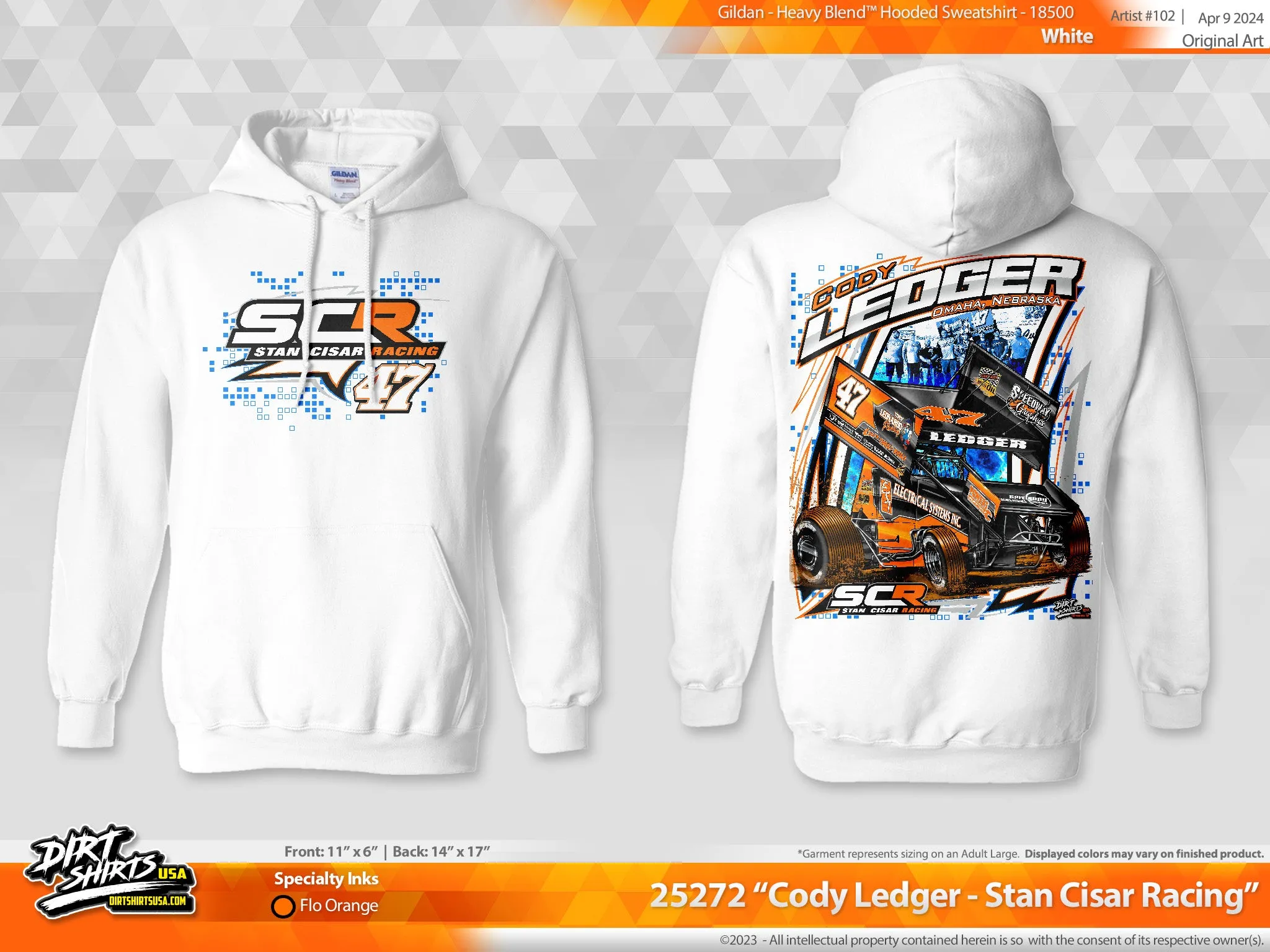 Stan Cisar Racing - Cody Ledger 2024 Hoodie