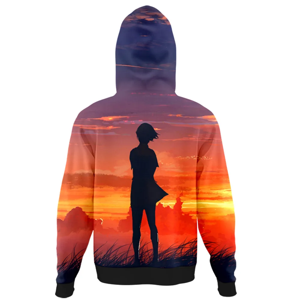 Standing Alone All Over Printed Hoodie