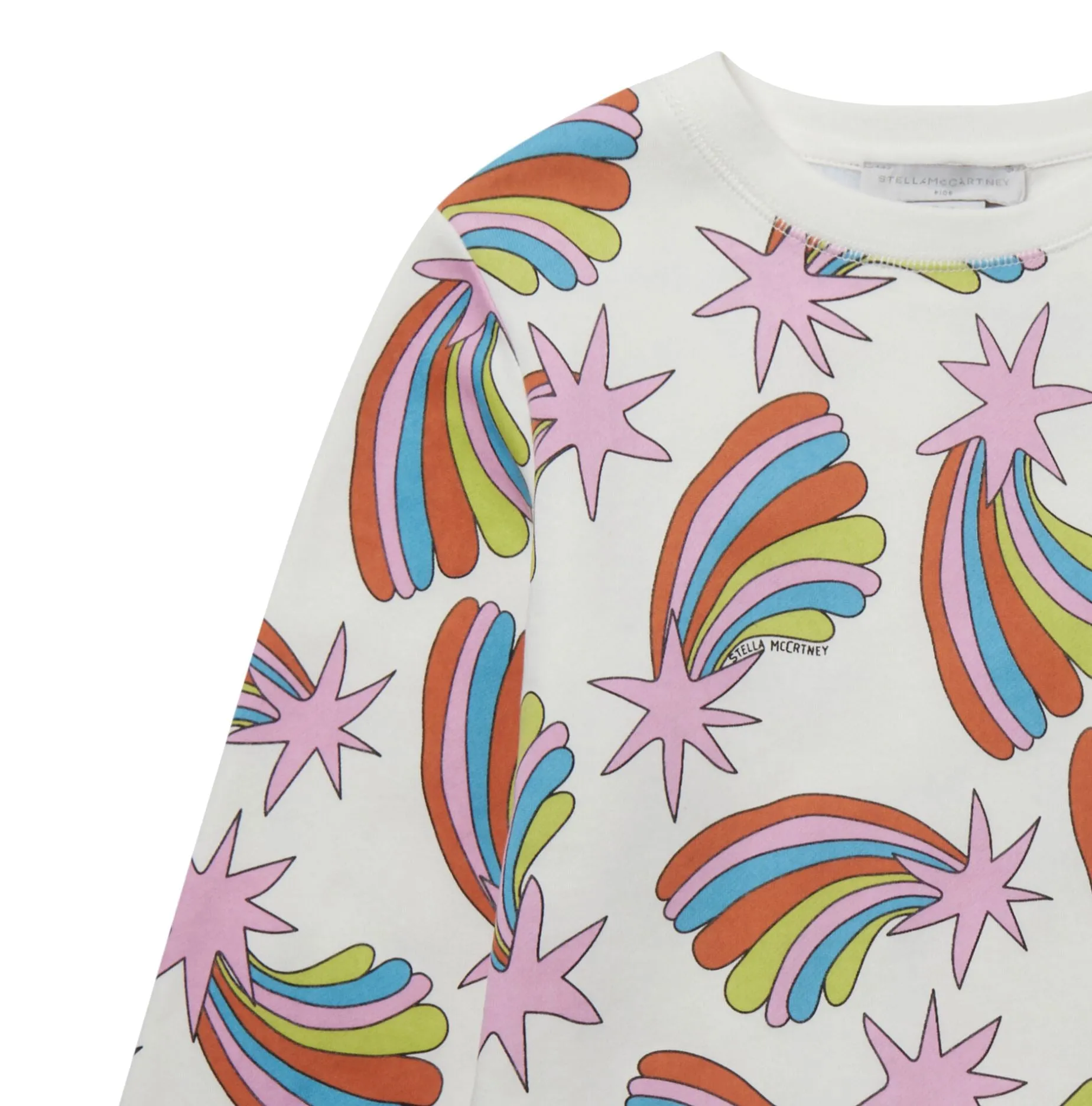 Stella McCartney Kids Shooting Stars Printed Sweatshirt