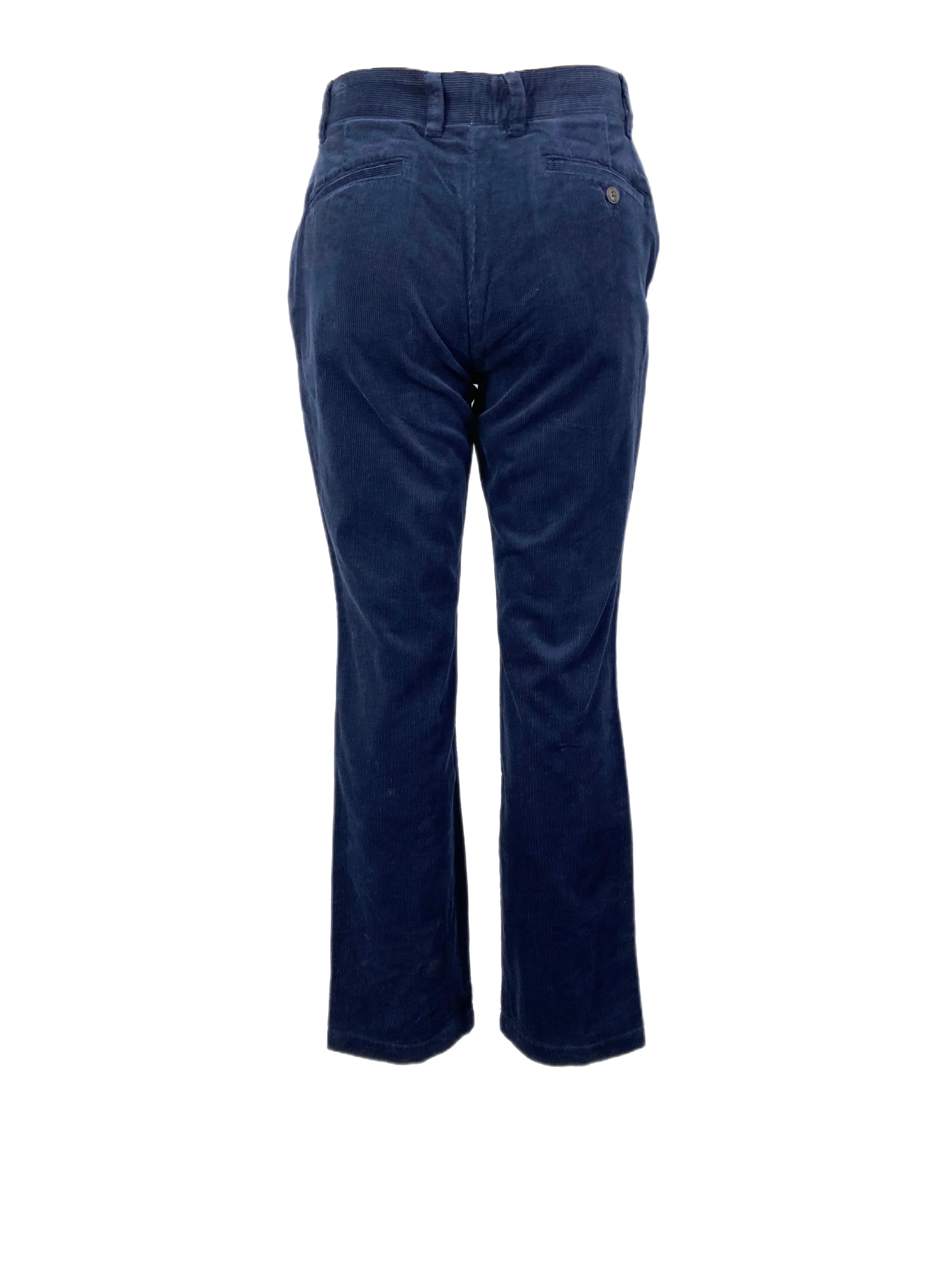 STEVEN ALAN Men's Navy Martine Straight Leg Corduroy Pants NWT
