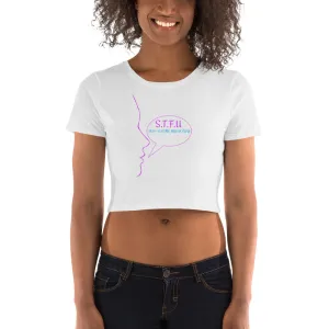 STFU Run Me My Money Crop Top