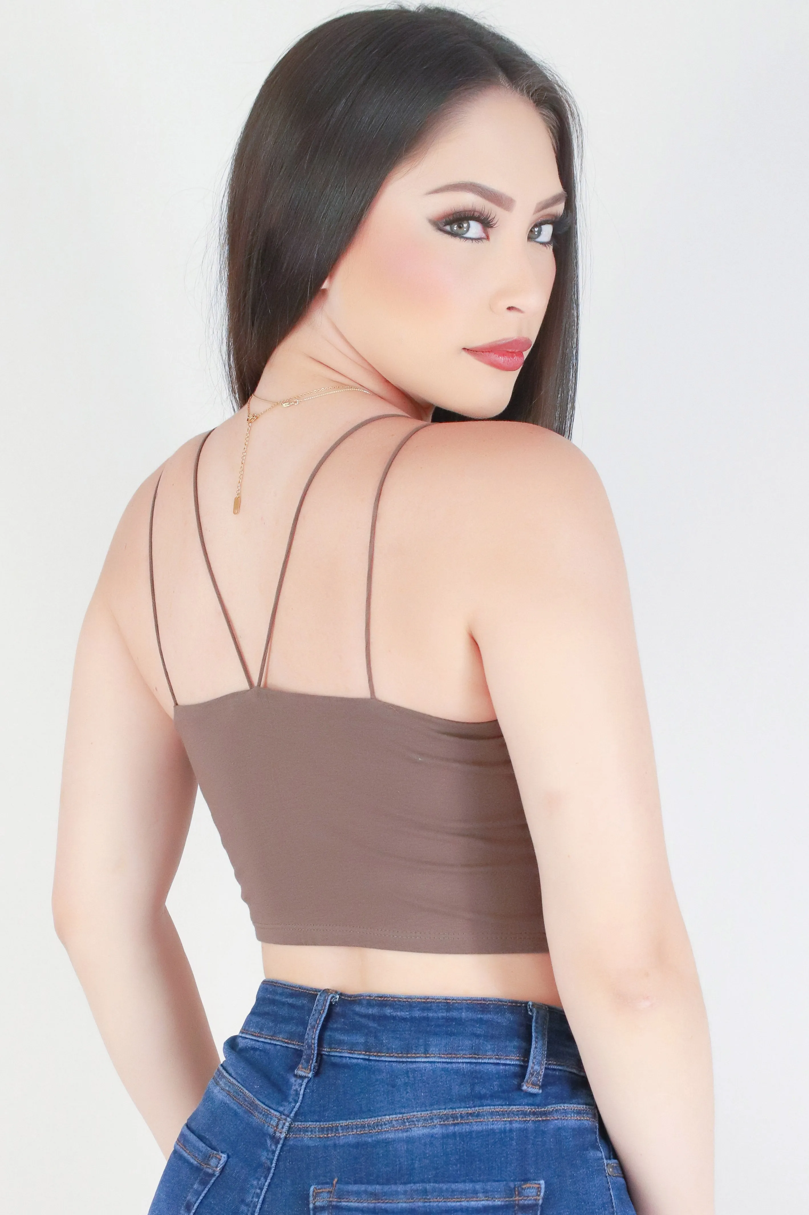 STICK TO THE BASICS CROP TOP