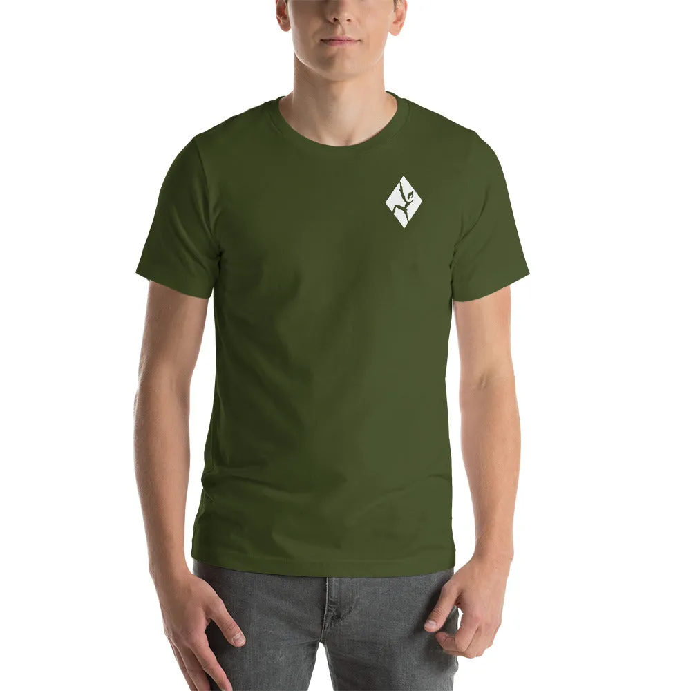 Stone Age Men's Cow Skull T-Shirt - Print on Demand