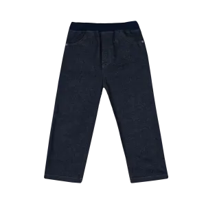 Straight Denim Pants, Indigo