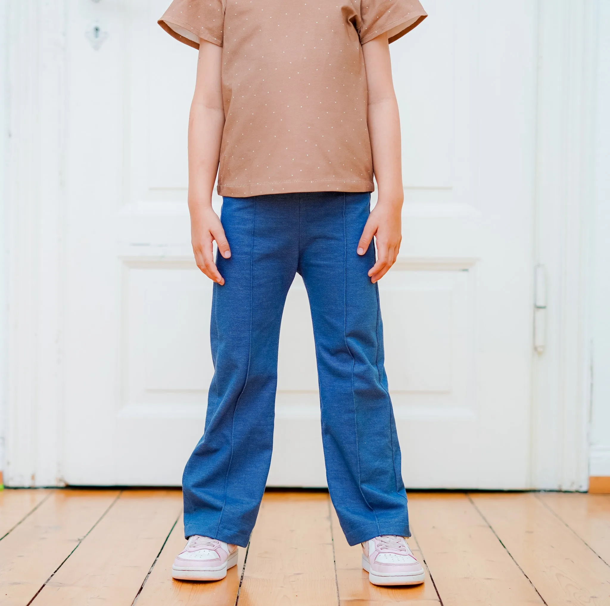 Straight leg pants