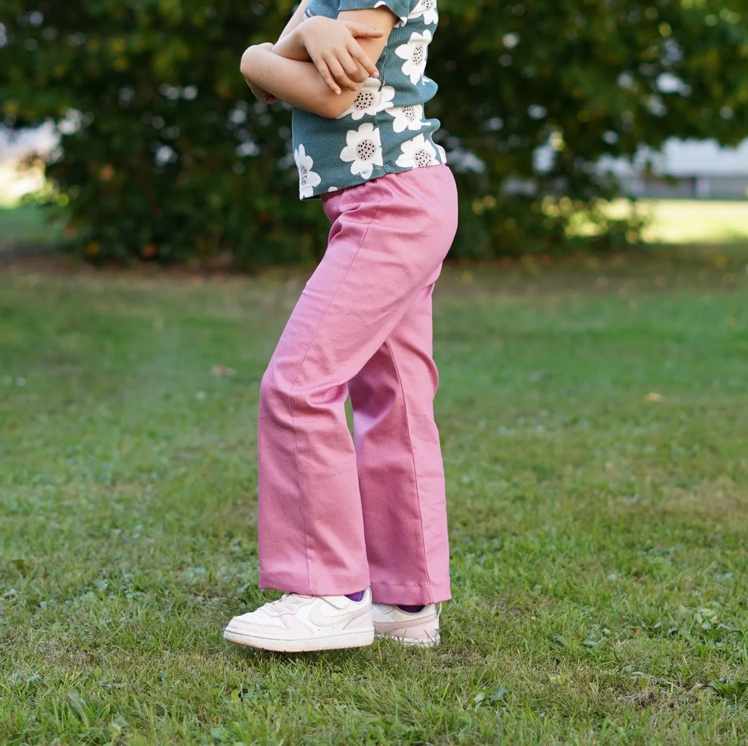 Straight leg pants