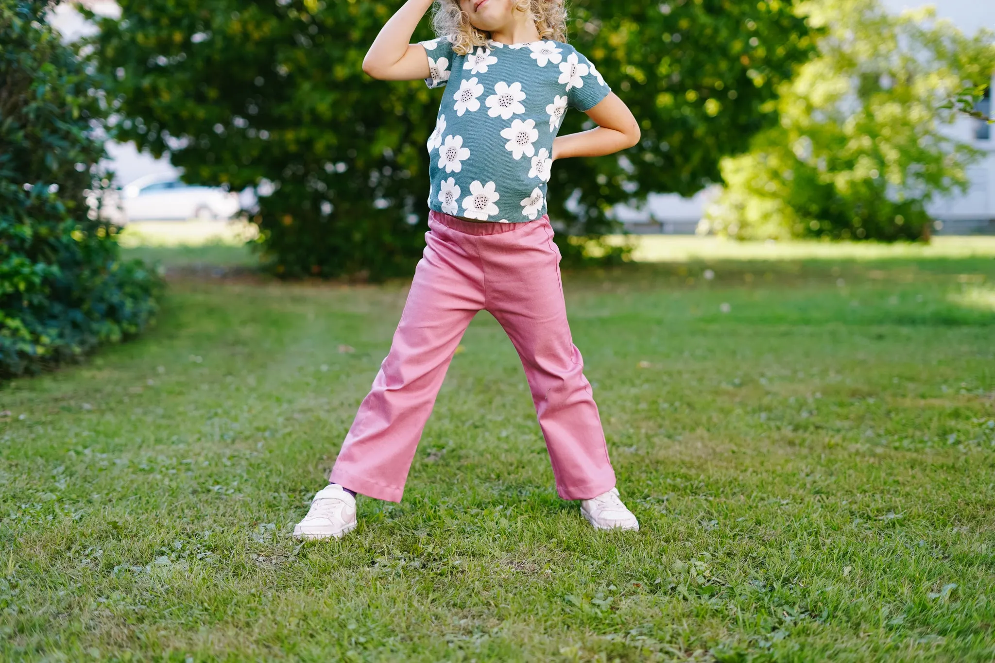 Straight leg pants
