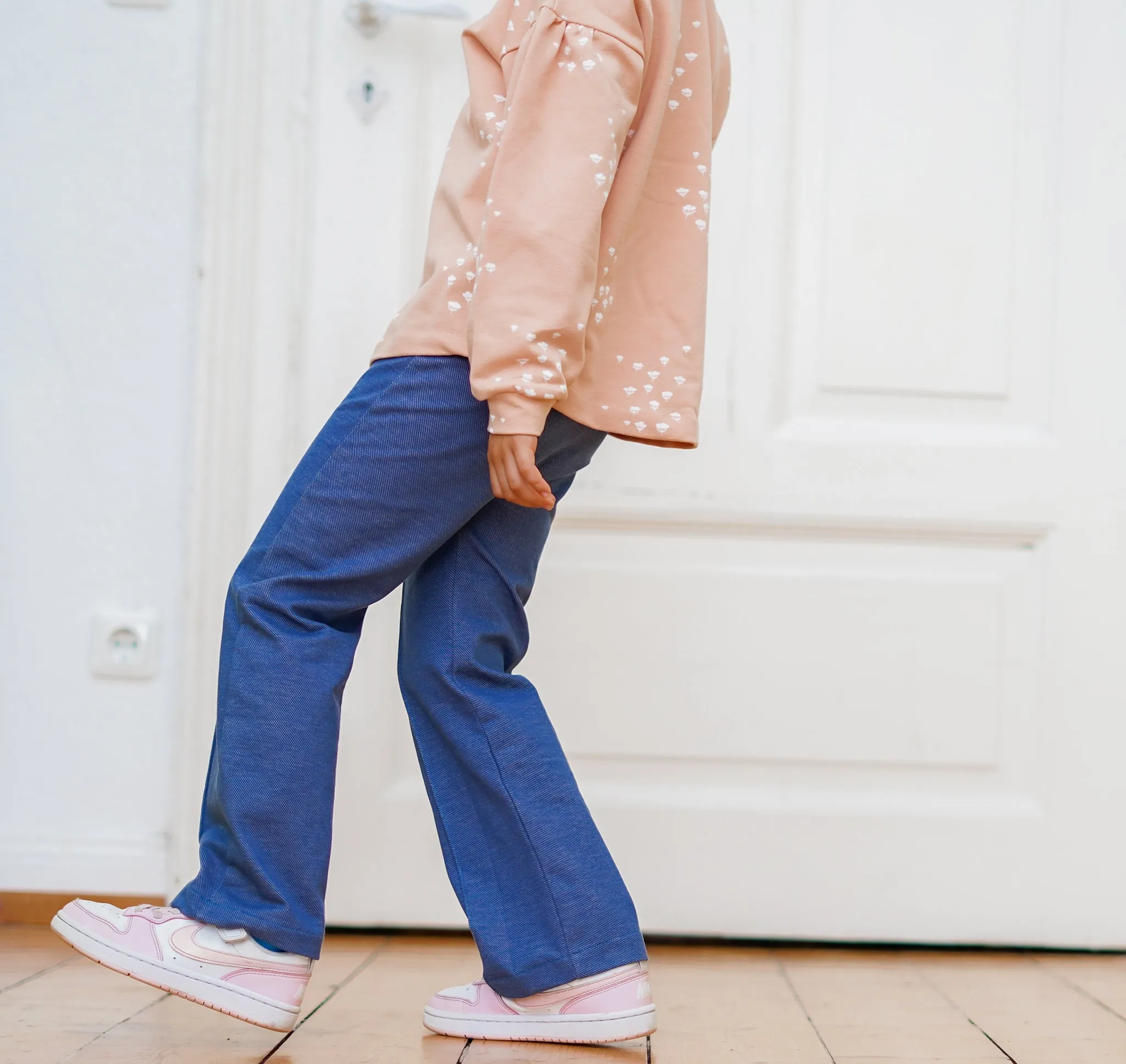 Straight leg pants