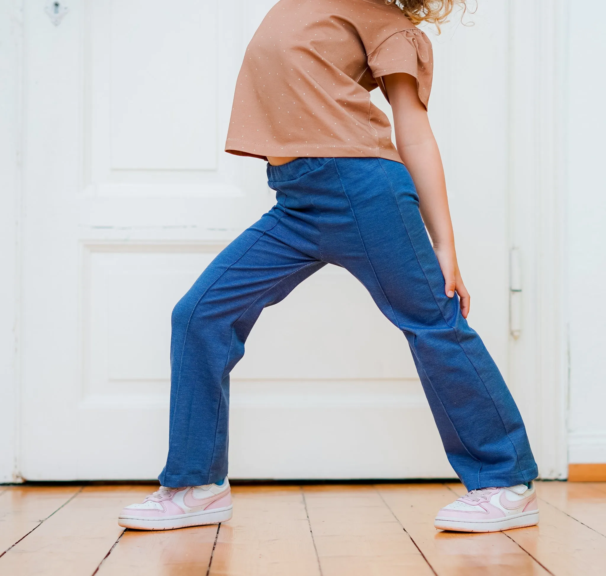 Straight leg pants