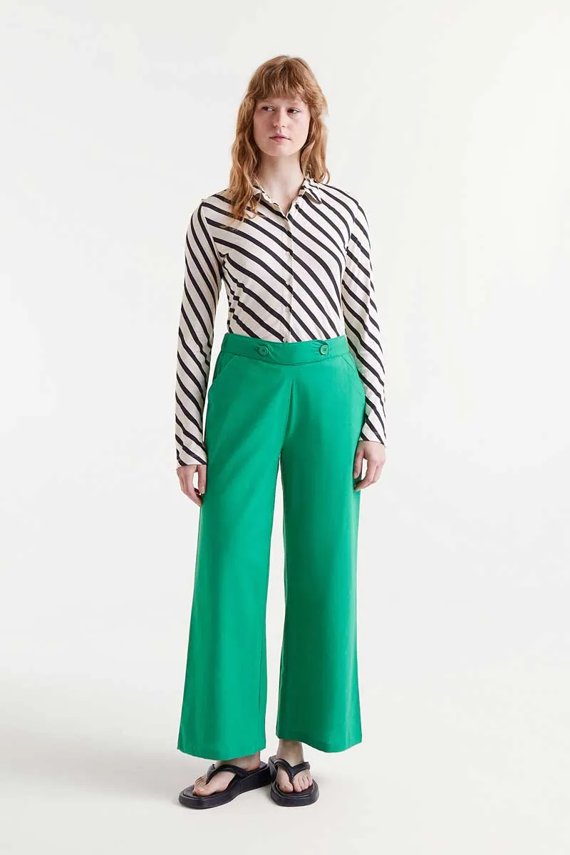 Straight Trouser - Green