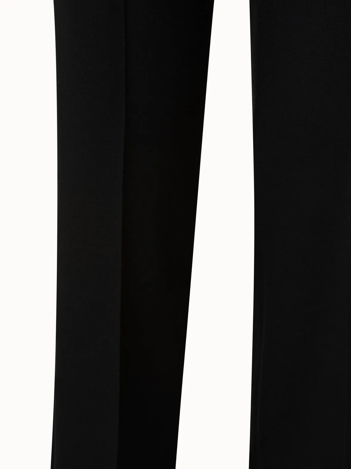 Straight Wool Pants