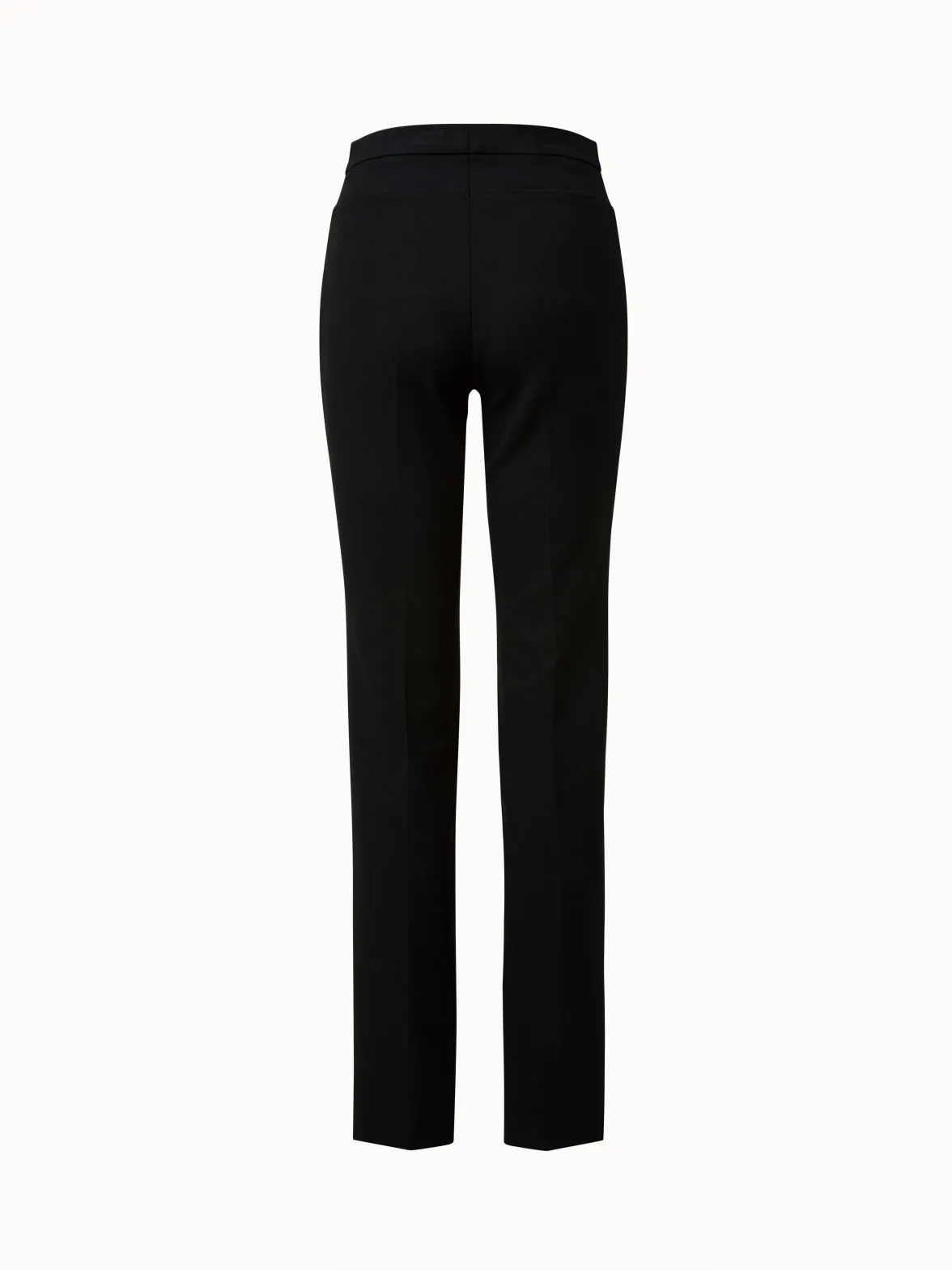 Straight Wool Pants