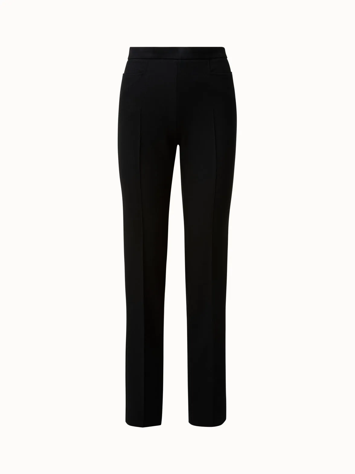 Straight Wool Pants