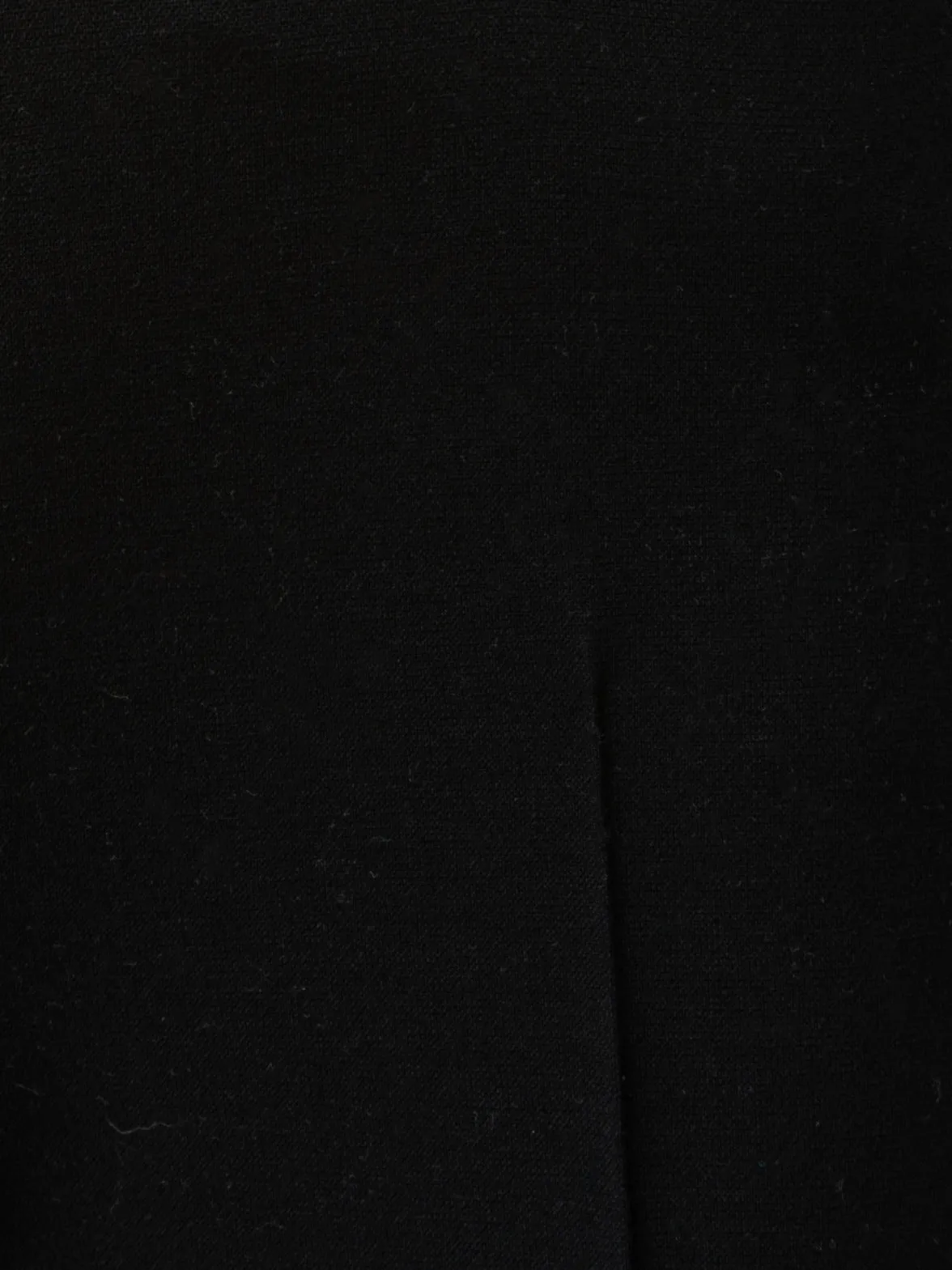 Straight Wool Pants