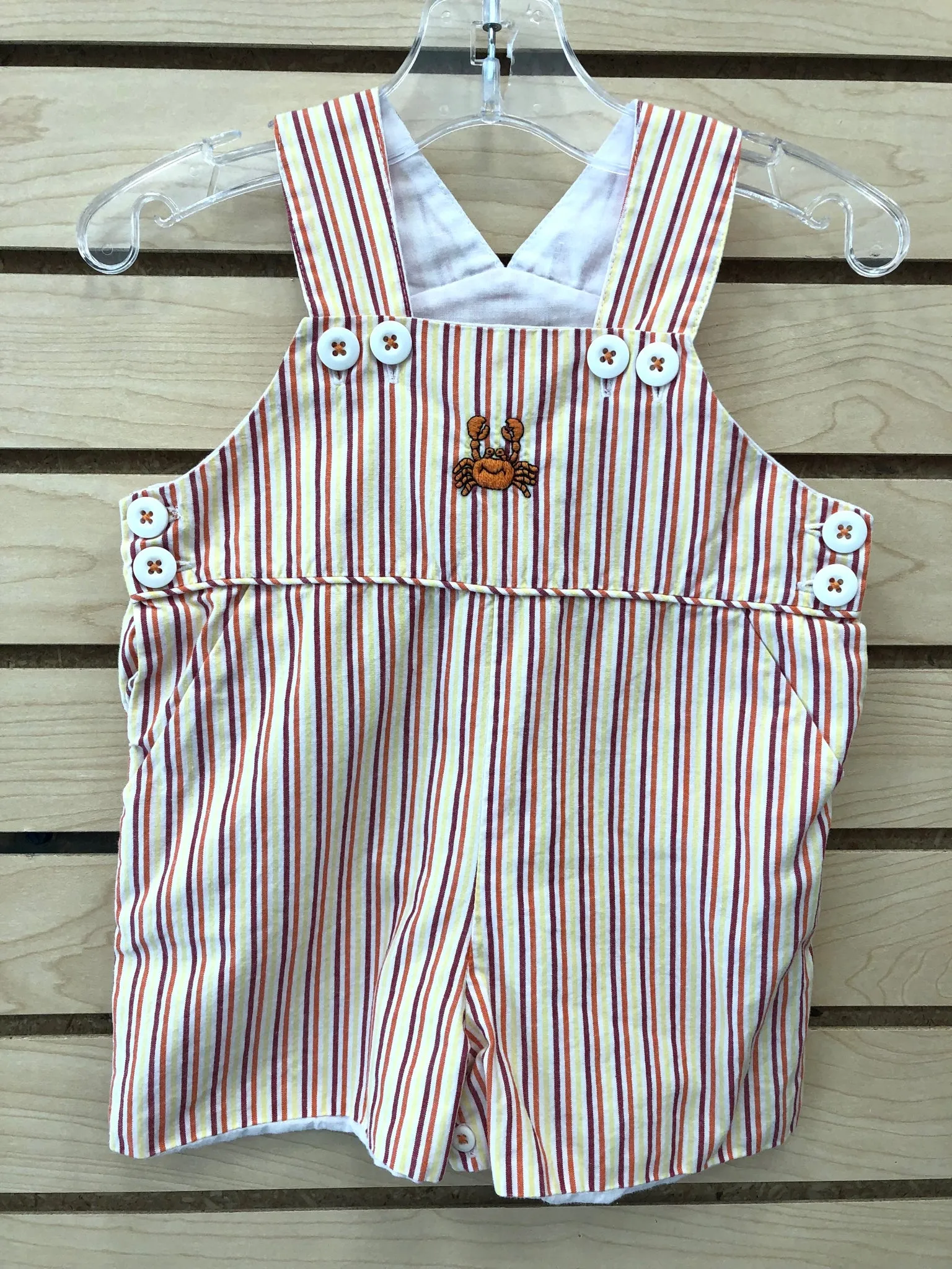 Strasburg SLVS Multi-Color Size 12 Months Overalls