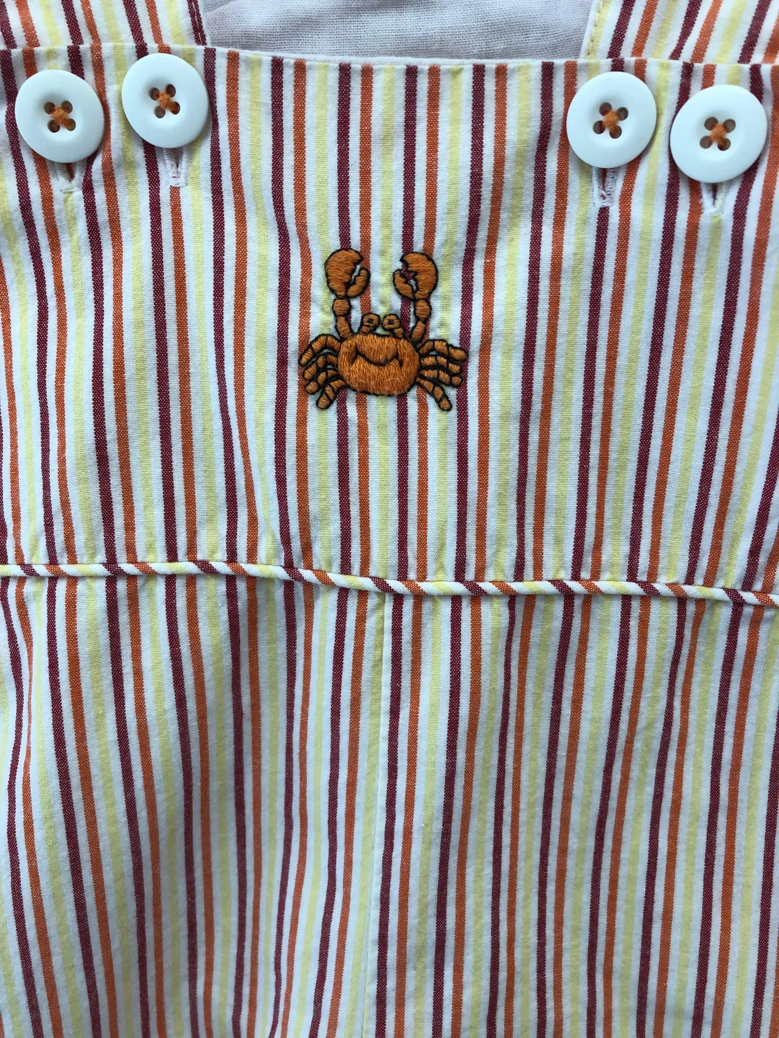 Strasburg SLVS Multi-Color Size 12 Months Overalls