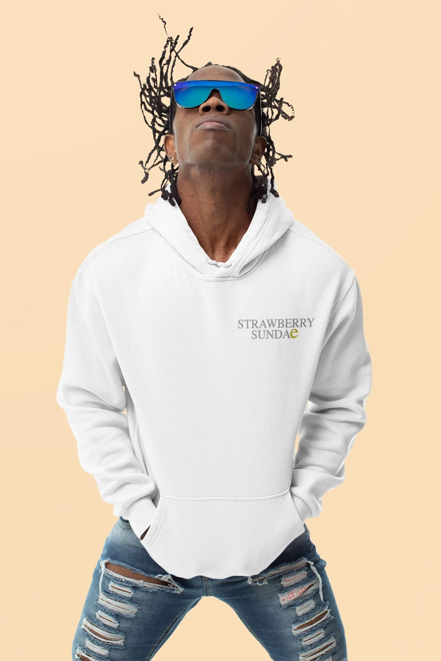 Strawberry Sundae Emojis Hoodie