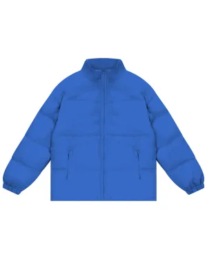 Streetwear Unisex Zipper Puffer Jacket