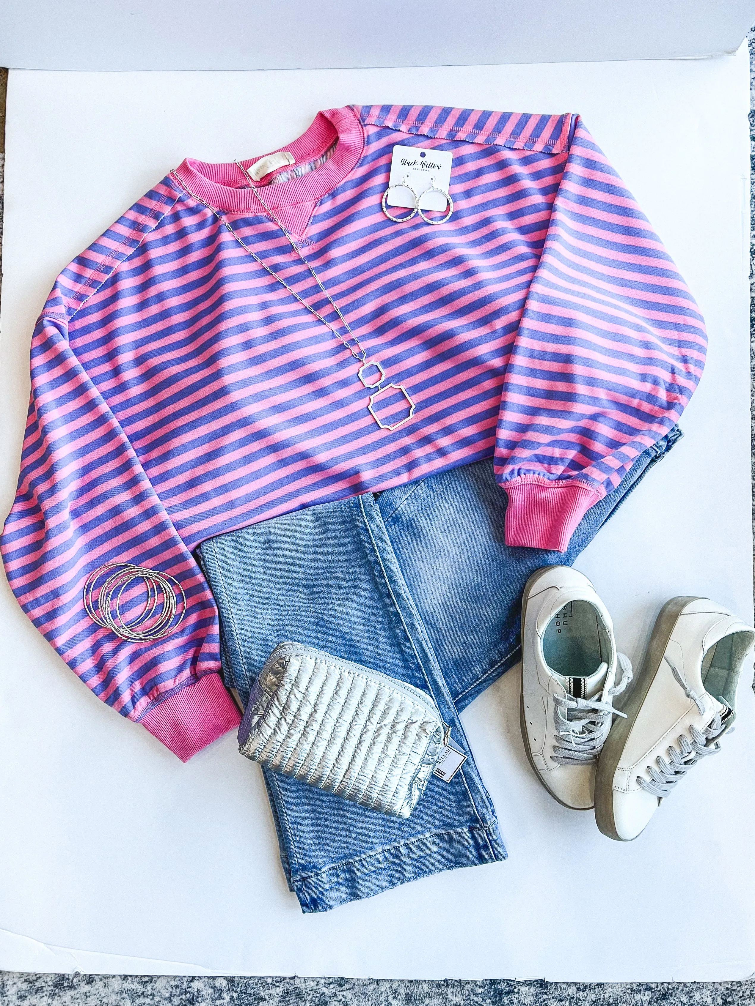 Stylin' Striped Pullover