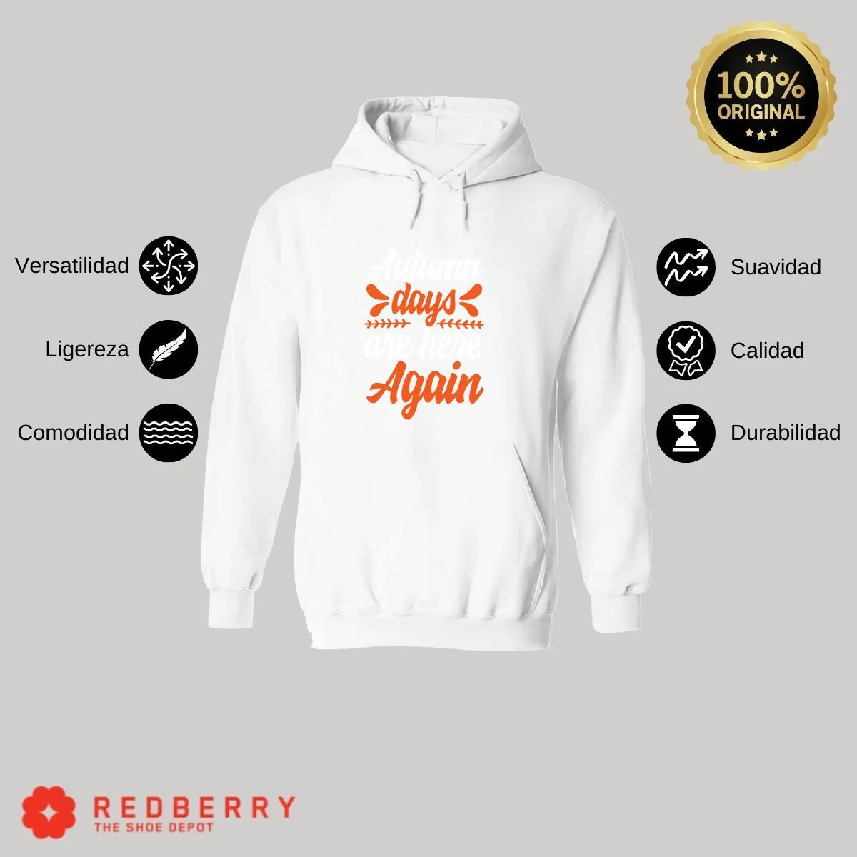 Sudadera Deportiva Hombre Navideña Hoodie 036