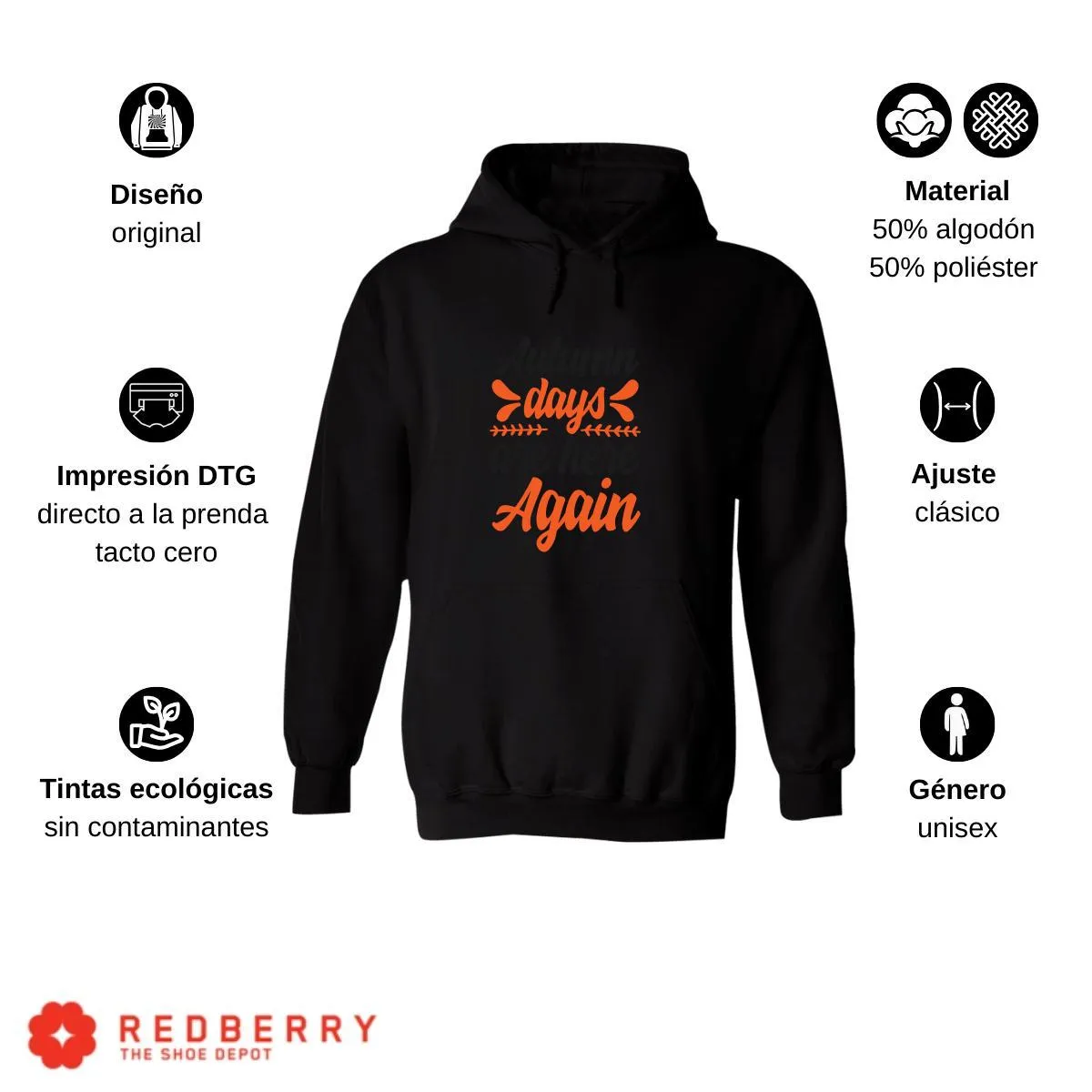 Sudadera Deportiva Hombre Navideña Hoodie 036