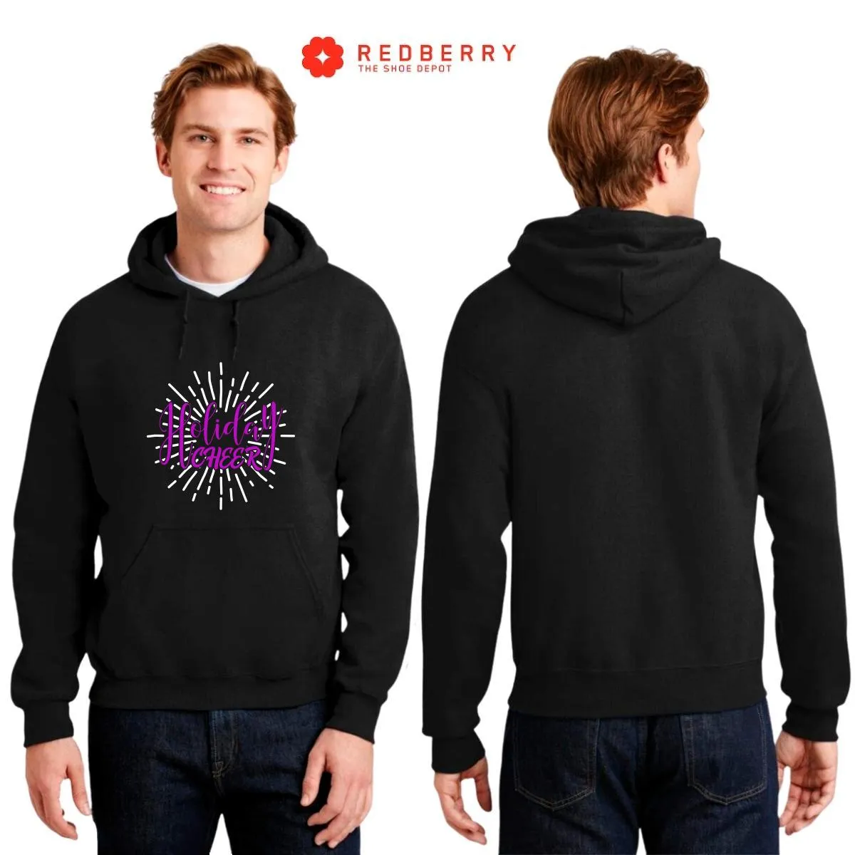 Sudadera Deportiva Hombre Navideña Hoodie 044