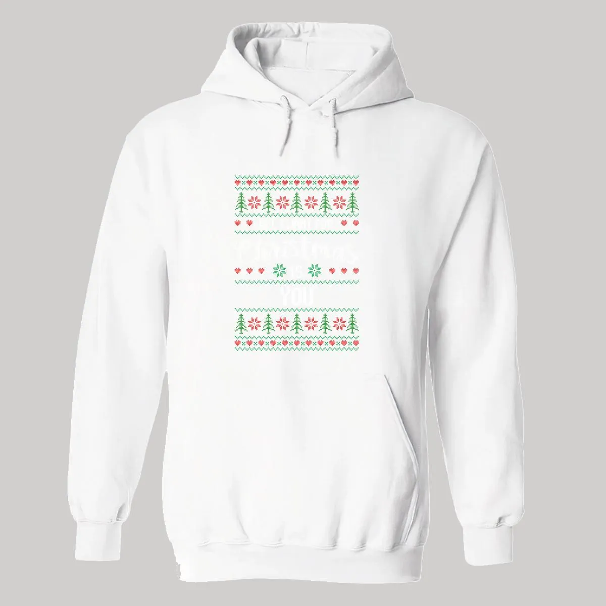 Sudadera Navideña Hombre Deportiva Hoodie 022