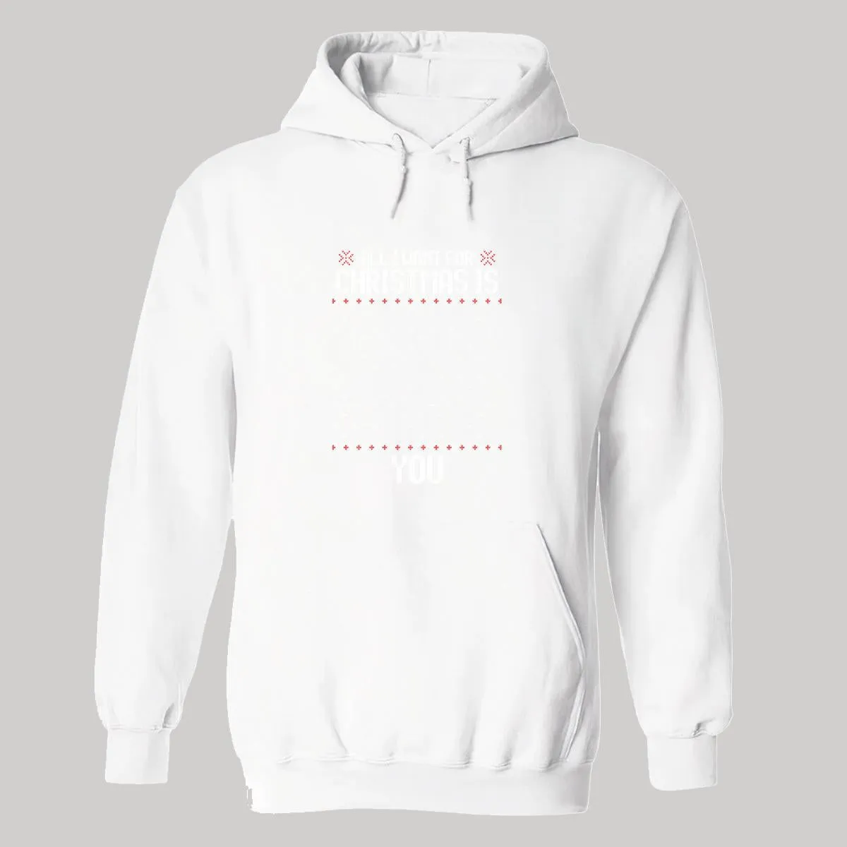 Sudadera Navideña Hombre Deportiva Hoodie 025