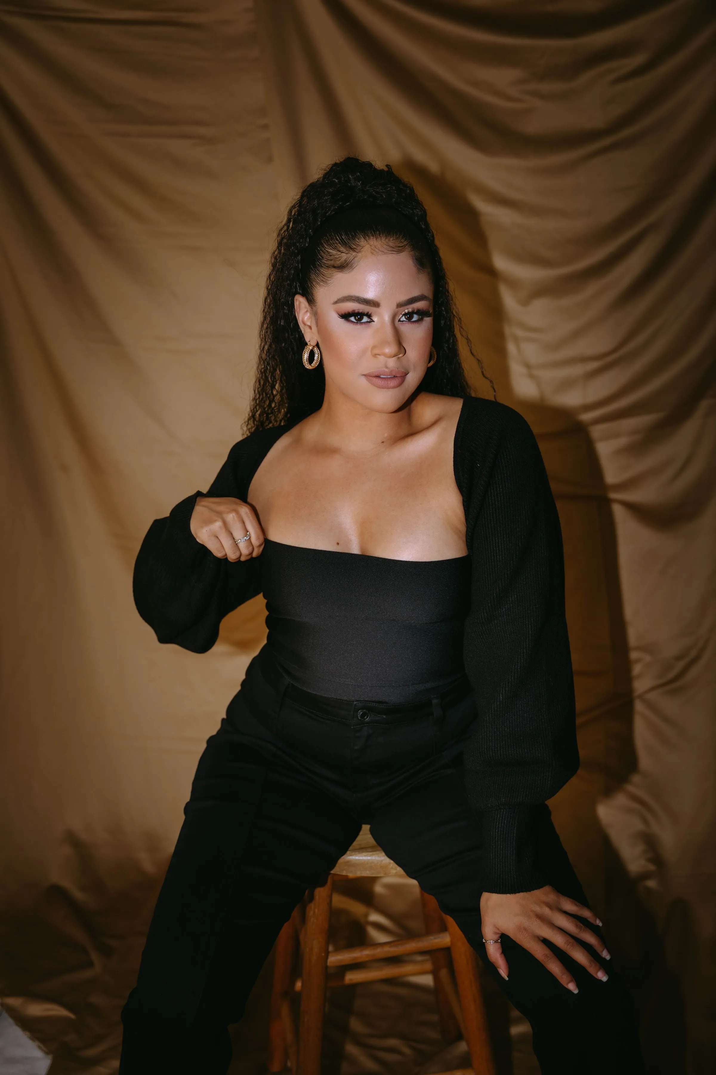 Suga Suga Cropped Bolero and Bandage Tube Top