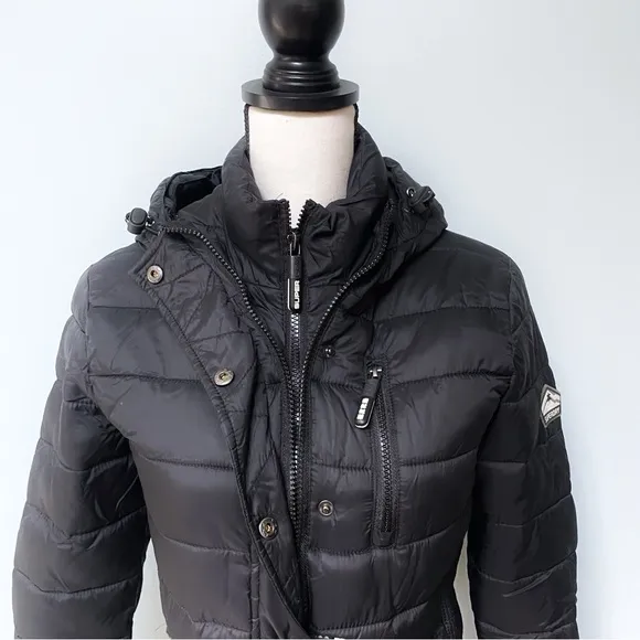 Superdry Fuji Quilted Puffer Jacket, Women Size Medium