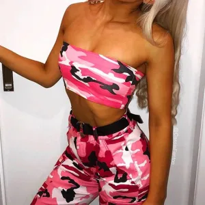 'Survivor' Camo Bandeau