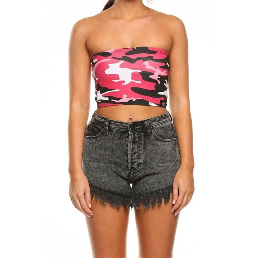 'Survivor' Camo Bandeau