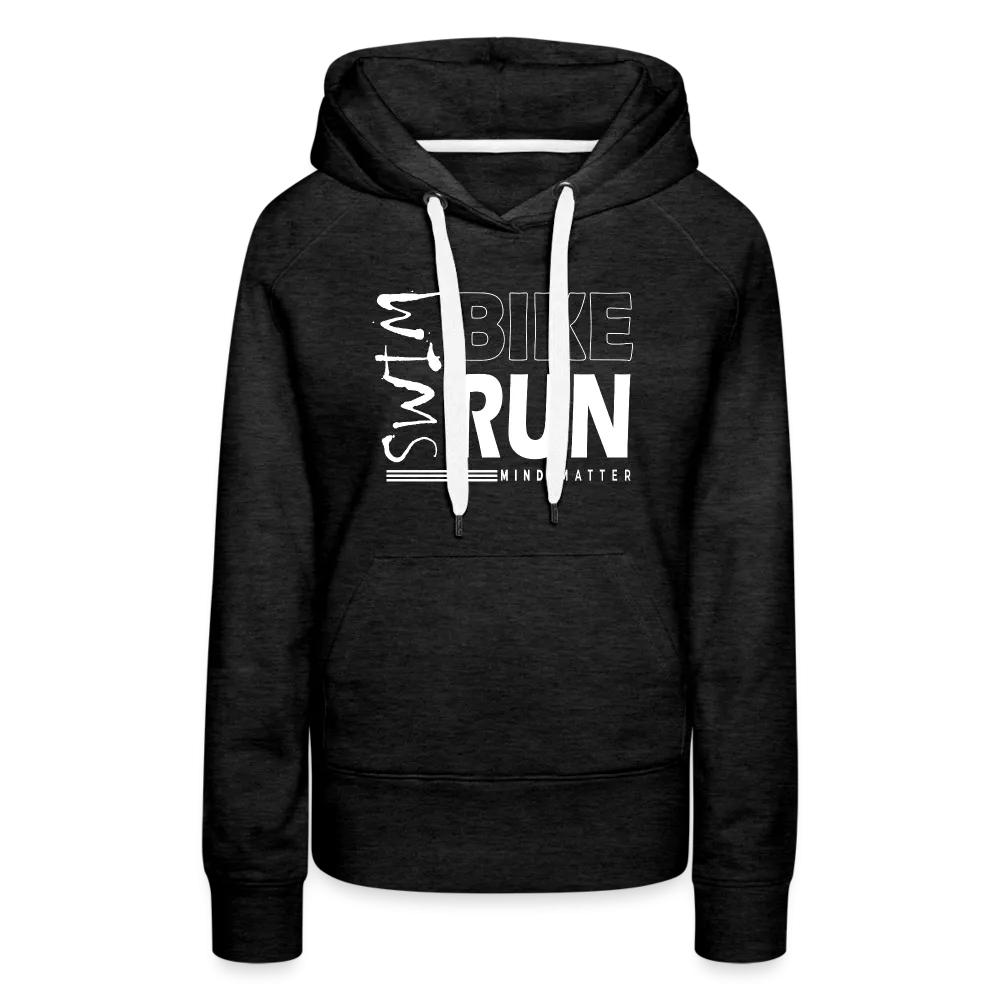 Swim-Bike-Run- Women’s Premium Hoodie