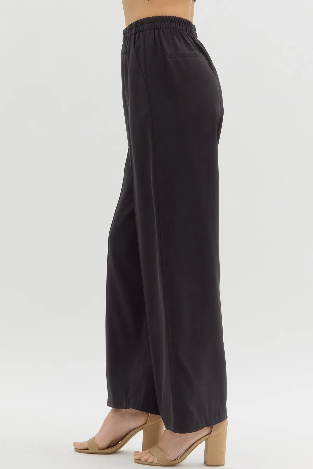 Tailored Straight Leg Pants