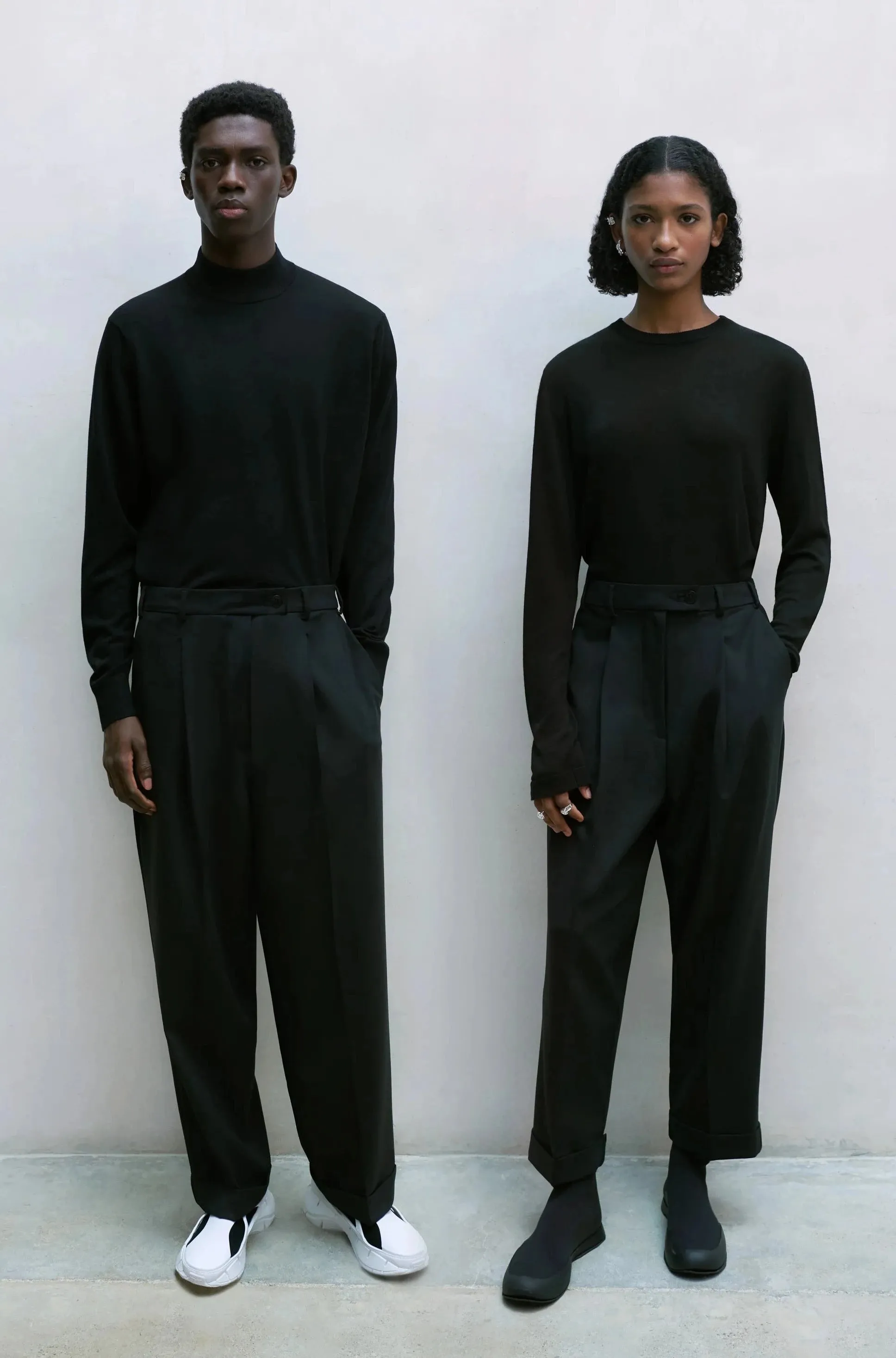 Tailoring Masculine Pants, Black