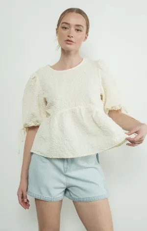 Tallulah Peplum Top