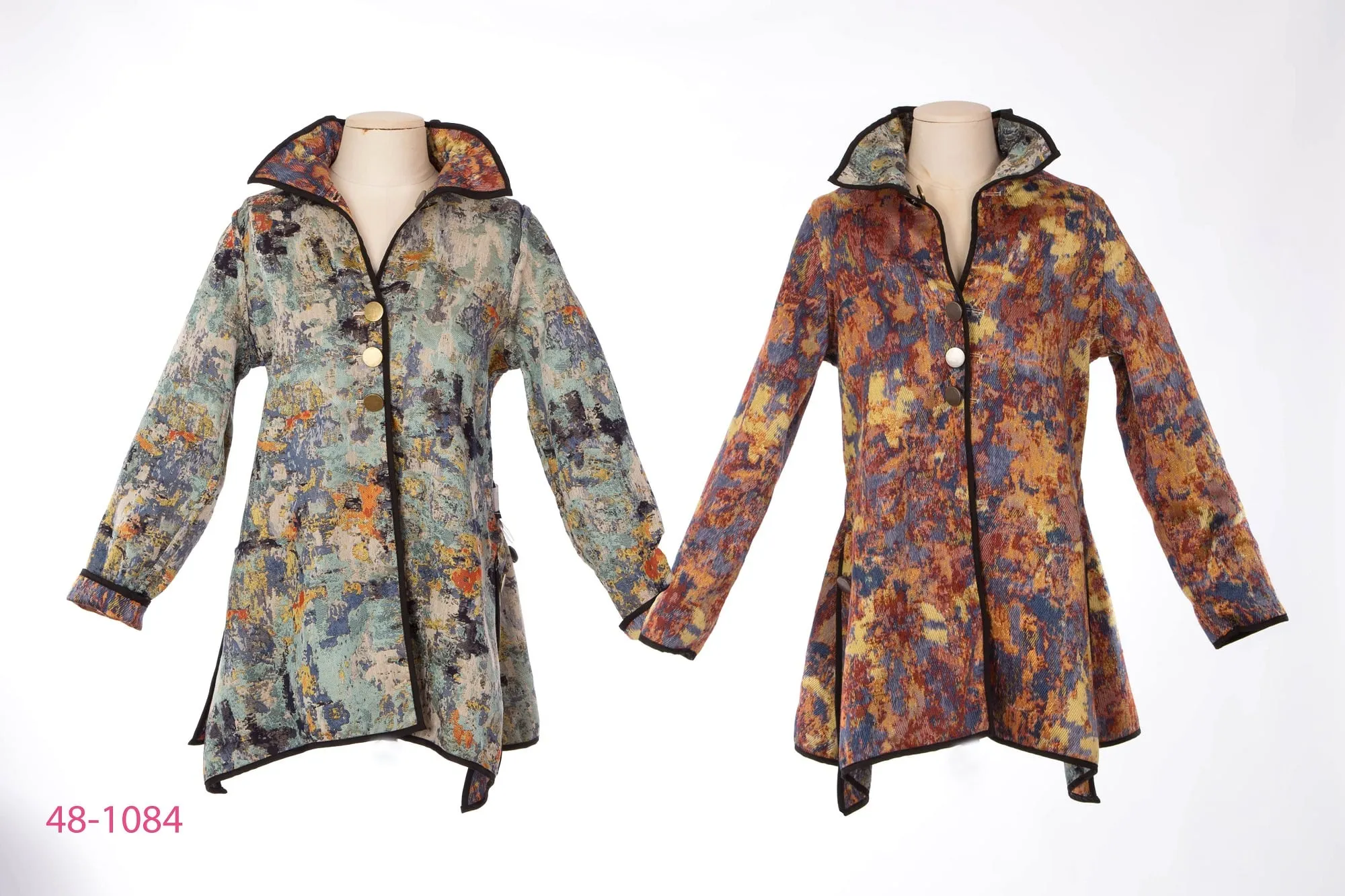 Tapestry Reversible Jackets – Two Looks in One!