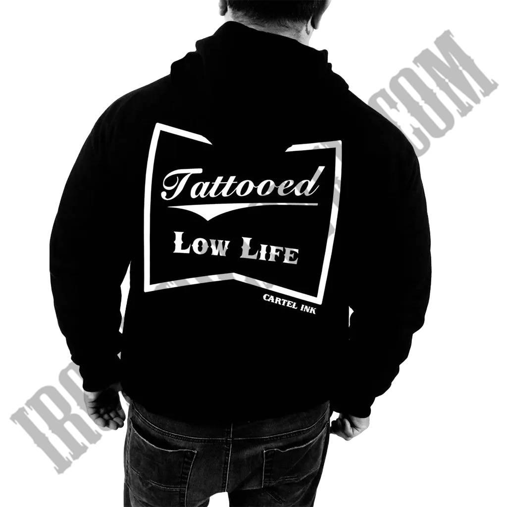 Tattooed Low Life Zip-UP Hoodie