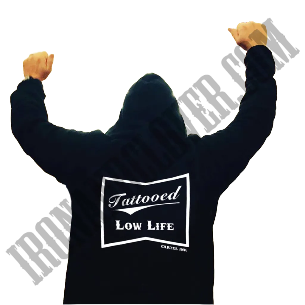Tattooed Low Life Zip-UP Hoodie