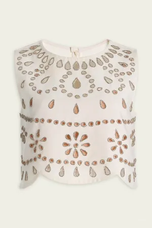 Tavy Top in White