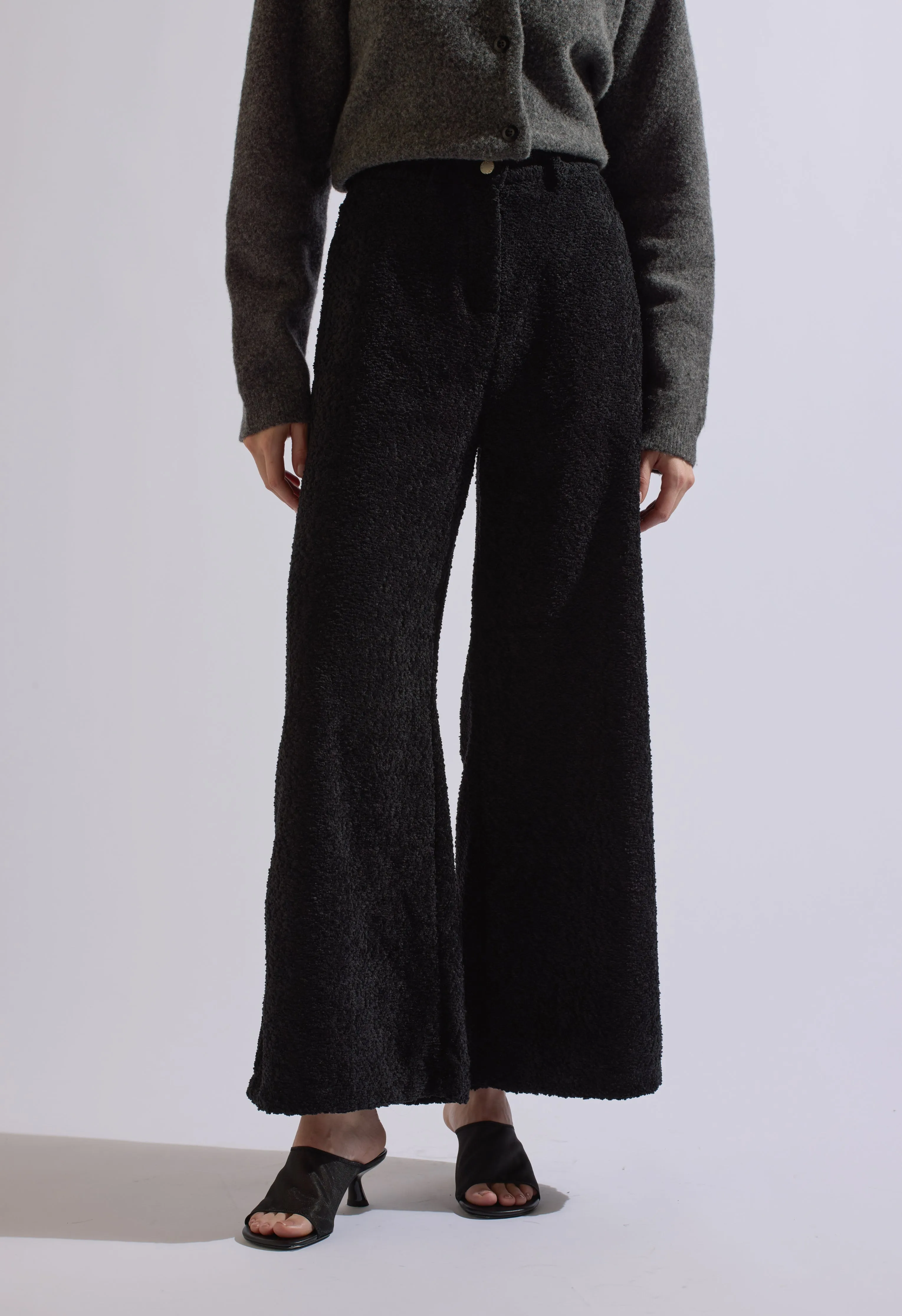 Teddy Pants In Black
