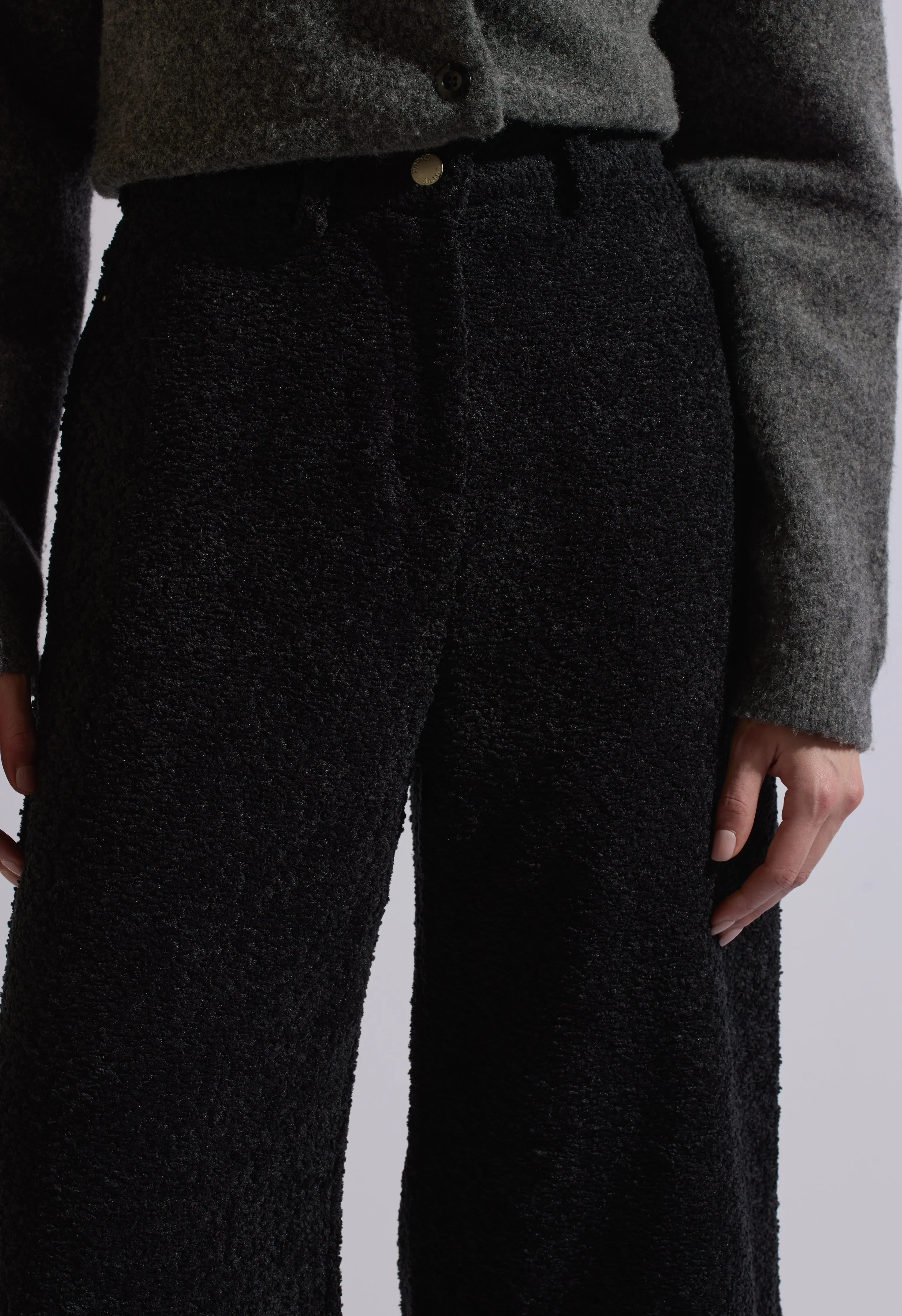 Teddy Pants In Black
