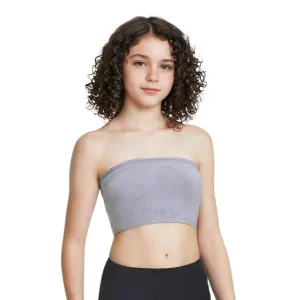 Teens Tube Top Bra | Slip On Style | 3 Layer Front Panel Conceals Nipples | Silicone Anti Slip Band Prevents Slipping