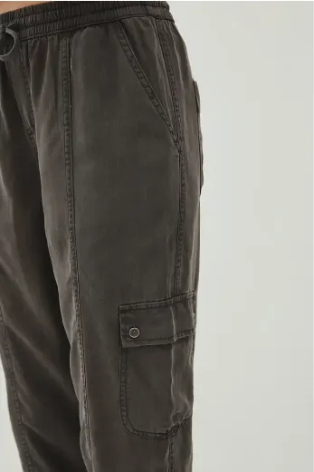 Tencel Cargo Utility Pants