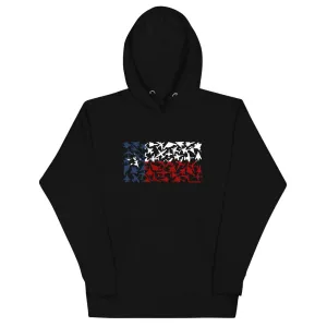 Texas Plane Flag Hoodie
