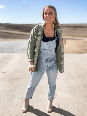 The Catch You Later Denim Overalls