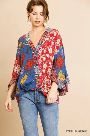 The Jeunessa Top Blue