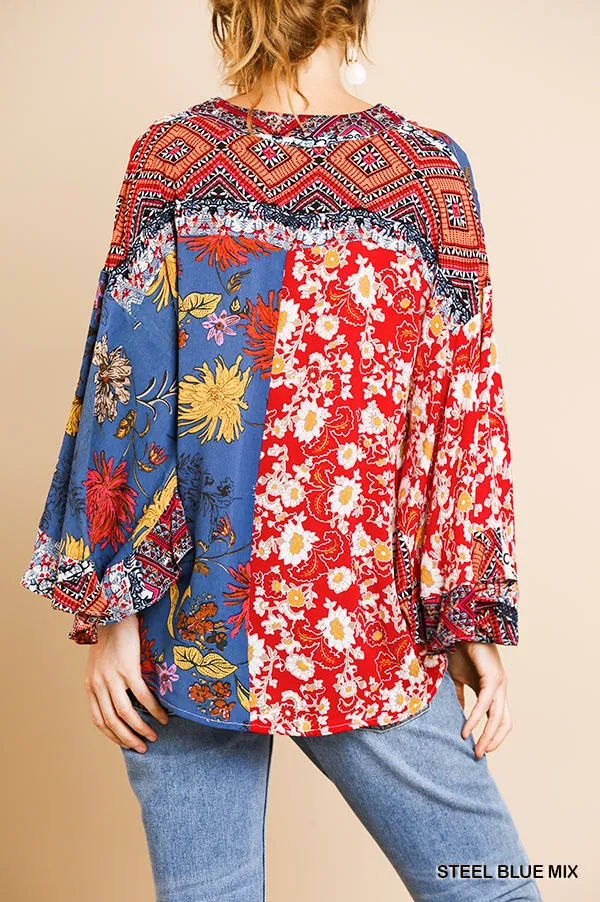 The Jeunessa Top Blue