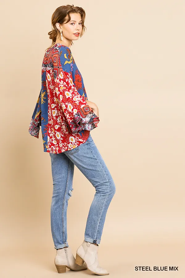 The Jeunessa Top Blue