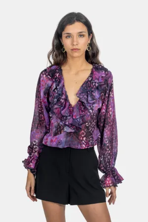 The Madrid Top - Leopard